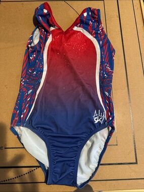 GK Ally Red & Blue Girls' One-Piece Swim Suit